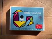 Vintage SAKURA Cray-Pas 12 Oil Pastel Color Crayons Artist Supplies Japan ONS NU