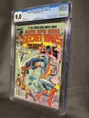 Marvel Super Heroes Secret Wars #3 CGC 9.0 White Pages! 1984 1st Titania MCU