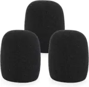SM57 Windscreen Mic Foam Replacement for SM57 Vocal Microphone Pop Filter Black