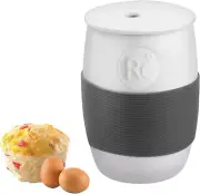 Professional Ceramic Egg Cooker for Microwave Quick Scrambled Maker Holds up To