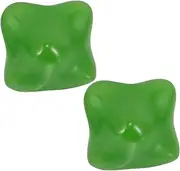 ERINGOGO 2pcs Resin Hexagon Massage Balls for Palm Finger Strength Back Foot Yoga Fitness Massager