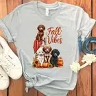 POODLE FALL T-SHIRT