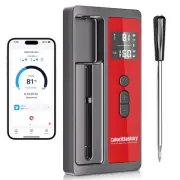 Wireless Smart Bluetooth Meat Thermometer Digital for BBQ, Grill, Oven, Smoke...