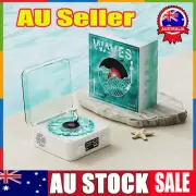 The Waves Vinyl Record Player Bluetooth Retro Speaker with RGB Light Relax AidVN