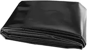 2x4m 3x4m 5x6m 7x10m 8x12m 10x15m Pond Liner, Black HDPE Pond Liners, Heavy Duty Garden Pond Membrane Impermeable Pond Lining for Fountains, Fish Ponds, Water Garden(7x12m(23x39.3ft))