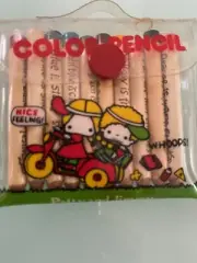Rare Sanrio Patty & Jimmy Mini Color Pencil Vintage 1976