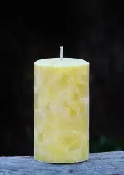 40hr HONEY, BLACK TEA & LEMONS All Natural CANDLE HEAD COLD SINUS RELIEF SCENT
