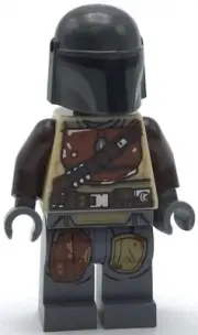 Lego New The Mandalorian Din Djarin no Cape Minifigure Figure