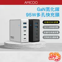 在飛比找蝦皮商城精選優惠-MINIQ AC-DK200T 95W氮化鎵五孔充電器 Ty