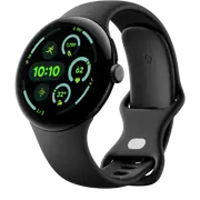 Google Pixel Watch 3 Wi-Fi 45mm (Matte Black with Obisdian Active Band)