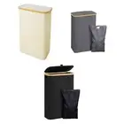 Laundry Basket with Lid Clothes Storage Organizer for Washing Storage Travel