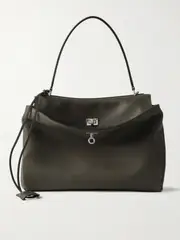 [Balenciaga] Balenciaga - Rodeo Medium Leather Shoulder Bag - Green - One size One size Green