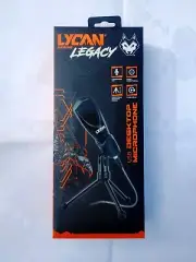 LYCAN GAMING Legacy Gaming USB Desktop Microphone BRAND NEW