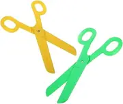 HIAKDOFT Set of Giant Clown Scissors Stage Performance Props Decorative for Halloween and Carnival Costumes