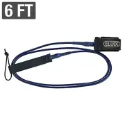 ELUDE Surfboard Leash 6ft (Pro 7mm) Maximum Strength (Blue)