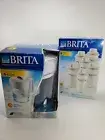 NEW open box Brita 6-Cup Water Filter Pitcher White w/ 1 Filter + Six New Filter