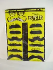THE TRAVELER BEER CO. Mustache Kit: Different Mustaches for Your Party Fun