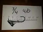 25 3/4oz Stand Up Jigs on Flat Eye Mustad 32798 BLN UltraPoint 4/0 Hooks