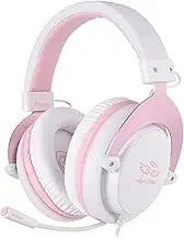 [Upgraded Version] SADES MPOWER Stereo Gaming Headset for PS4, PC, Mobile, Noise Cancelling Over Ear Headphones with Retrac...