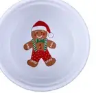 " Gingerbread Decal Ceramic Round Ramekin by Celebrate It®