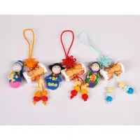 在飛比找ETMall東森購物網優惠-韓國可愛小人偶掛件小禮品小鼓掛飾手機包包卡通創意情侶鑰匙扣
