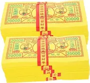 FOYTOKI 350pcs Sacrifice Paper Ancestor Role-Playing Money for Funerals Australian Heaven Bank Note