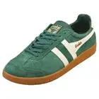 Gola Hurricane Mens Casual Trainers in Green Off White