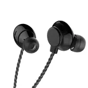 H1 Single Dynamic Unit 2.5Mm In Ear Earphone Hifi Running Sports Earphone Metal Stereo Bass Headset Without Mic