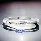 NWT_Brighton Eternity Knot Silver Bangle Blue Crystal Bracelet $68
