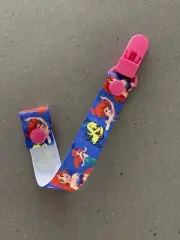 Baby Dummy Clips Pacifier Chain Soother Holder Dummie Strap Mermaid