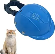 Small Dog Safety Hat | Hat Adjustable Belt Hard Safety Puppy Caps,Comfortable Head Protection Hat Multifunctional for Racing Fans Pet Lovers