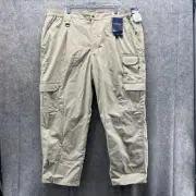 Propper Pants Men 46x37 Khaki Ripstop Police Beige Light Weight Tactical New