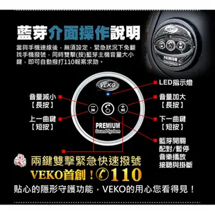 【限時送配件】免運費 快速出貨 VEKO 內建單藍芽安全帽 台灣製 RVX-C1