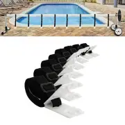 MagiDeal Solar Cover Reel Straps Solar Blanket Straps Swimming Pool Strapping