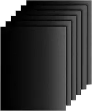 Grill Mat for Gas Grill, Baking Paper, Reusable Permanent Baking Film for Oven, Non-Sticky, Reusable, Easy to Clean for Grill and Oven (33 x 40 cm, Set of 6)
