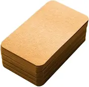 300Pcs Blank Paper Cards, Double-Sided Note Cards Small Blank Cardstock for DIY Craft, Study, Memo, Bookmark, 9x5cm