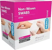 AeroSwab Sterile Non-Woven Swab 10cm x 10cm (3 swabs per pouch), Box of 25