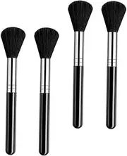 DRESSOOS Nail Art Dust Brush Set 4pcs Cleaning Tools for Nail Dust Stains Practical