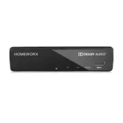 Mediasonic HDTV ATSC Digital Converter Box + TV Signal Amplifier Booster Combo