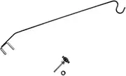 Removable Heavy Duty Deck Hook - Wide Application Durable Easy to Install Metal Heavy Duty Bird Feeder Hook