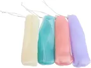 BELLIFFY 8pcs Soap Pouch Soap Foaming Soap for Homemade Soap Facial Cleanser Net Soap Sock for Bar Soap Bar Soap Net Pouch Soap Foaming Bar Soap