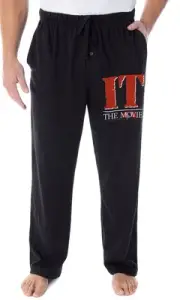 Stephen King's IT Men's Original Movie TV Series Logo Loungewear Pajama Pants