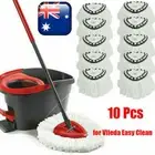 FOR Vileda Easy Wring Mopping & Clean Microfibre Spin Mop Head Replacement 10Pcs