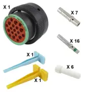 Deutsch HDP20 Series P26-24-19SN Connector Kit