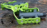 Green LoDo2 FiXiE RoadBike PEDALS 9/16" Vintage Fixed Gear Track Cruiser Bicycle