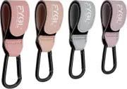 Stroller Hooks - Leather Buggy Clips, Pushchair Carabiner Clip for Bags, Easy At