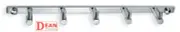 5 Towel Robe Hook Holder Bar Solid Brass Full Chrome