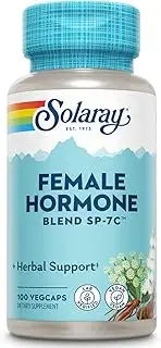 Solaray Female Hormone Blend SP-7C Capsules, 100 Count