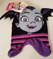 Disney Junior Toddler Girls Hat Beanie Mittens Gloves Set Vampirina Black NWT