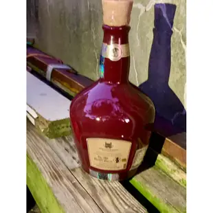 ［酒矸倘賣沒］皇家禮炮21年蘇格蘭威士忌空酒瓶 酒紅色 700公升⚠️無內容物